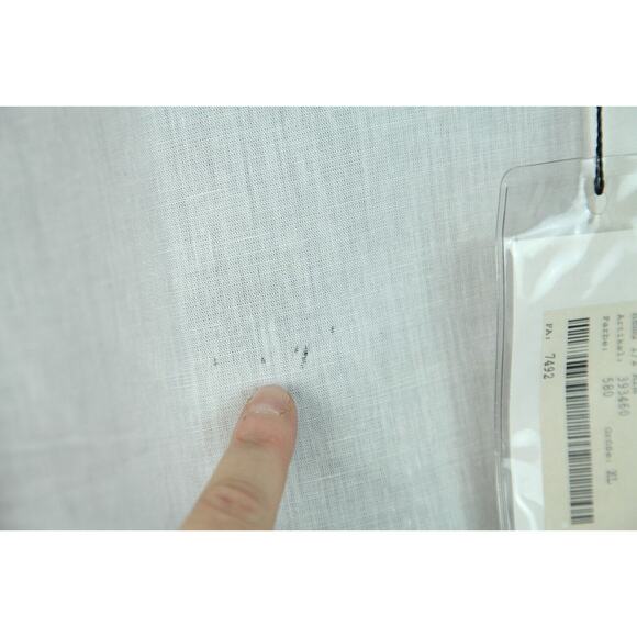 Vintage Carlo Colucci XL Camp Shirt Linen Blend Resort Quiet Luxury Vacation - Picture 4 of 15